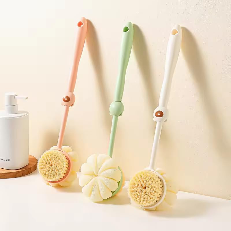 2 in 1 Loofah - Brush with Long Handle | ðŸ”¥BUY 1 GET 1 FREEðŸ”¥