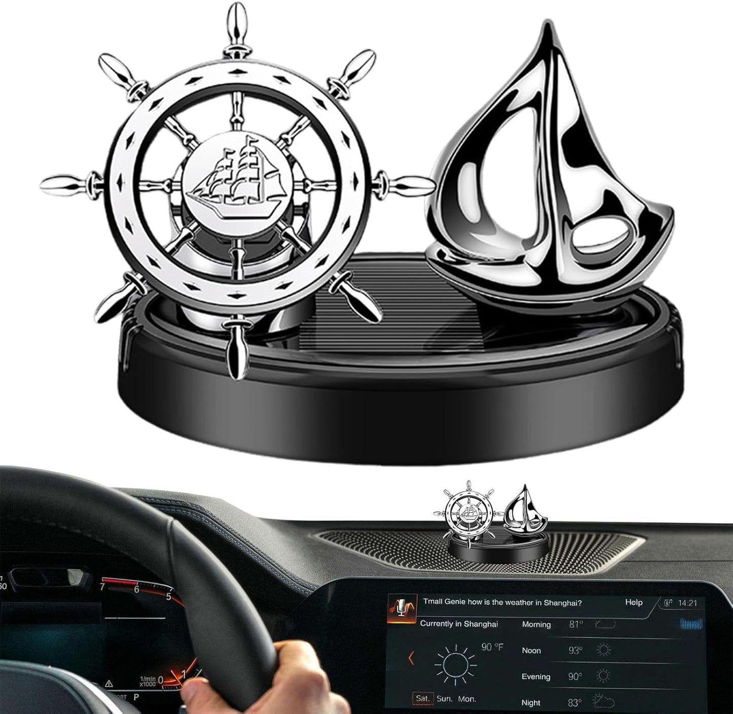 Ship Solar Perfume for Car |ðŸ”¥FLAT 50% OFF SALEðŸ”¥