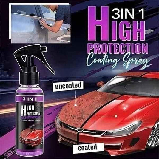 3 in 1 High Protection Ceramic Coating Spray - ðŸ”¥Buy 1 Get 1 FreeðŸ”¥