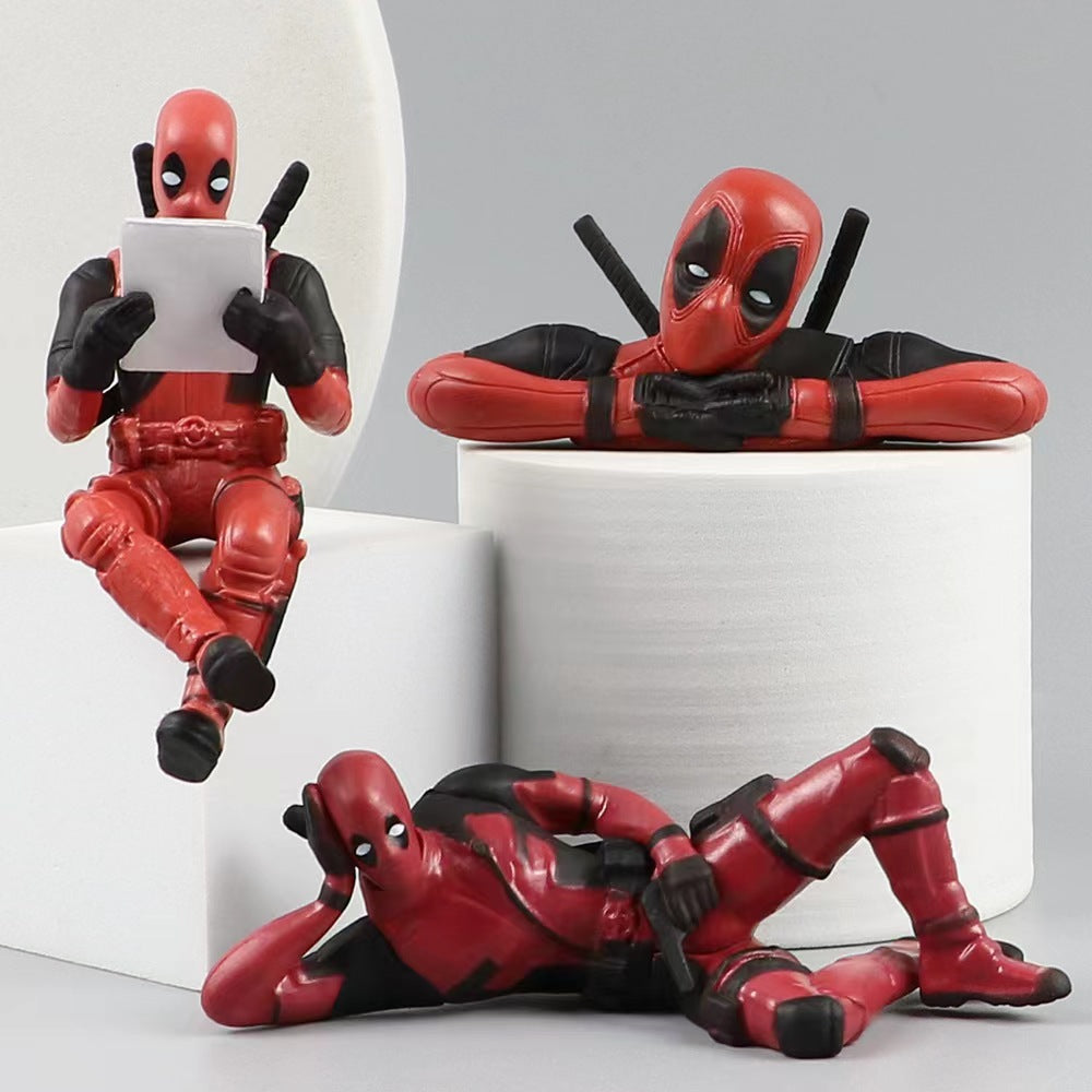 Deadpool Car Decor Figurines - 3 pc Combo Set | ðŸ”¥FLAT 50% SAVINGðŸ”¥