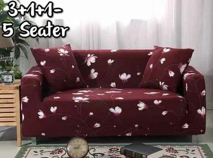 Elastic Fitted Sofa Covers - (3+1+1) Seater Sofa |ðŸ”¥FLAT 50% SAVINGSðŸ”¥